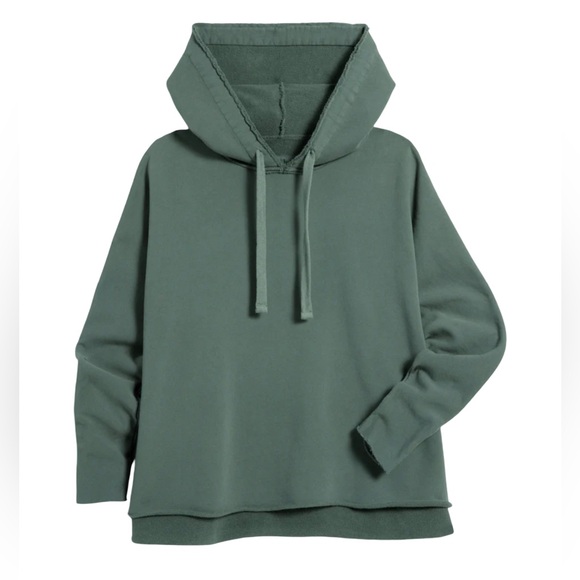 Frank & Eileen Kane Capelet Triple Fleece Hoodie Rosemary Size S - Picture 1 of 8